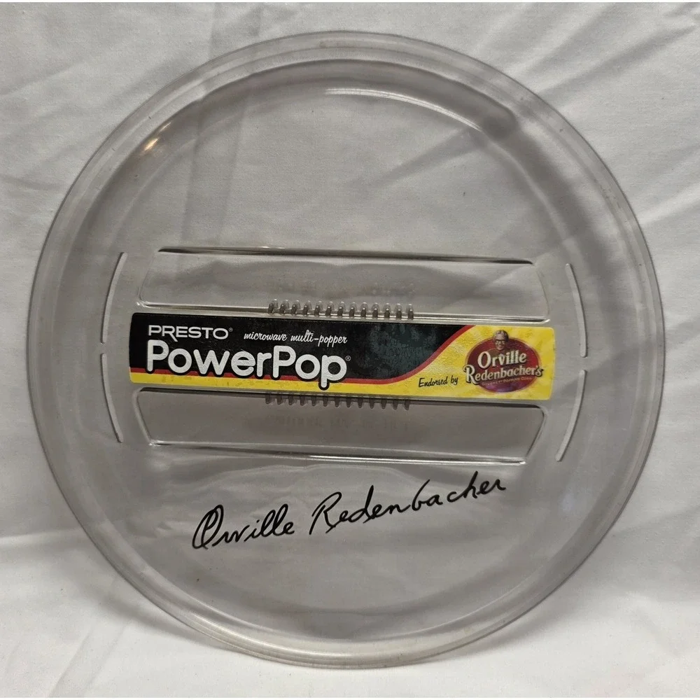 Presto‎ PowerPop Microwave Multi-Popper Popcorn Lid And 16 PowerCup's